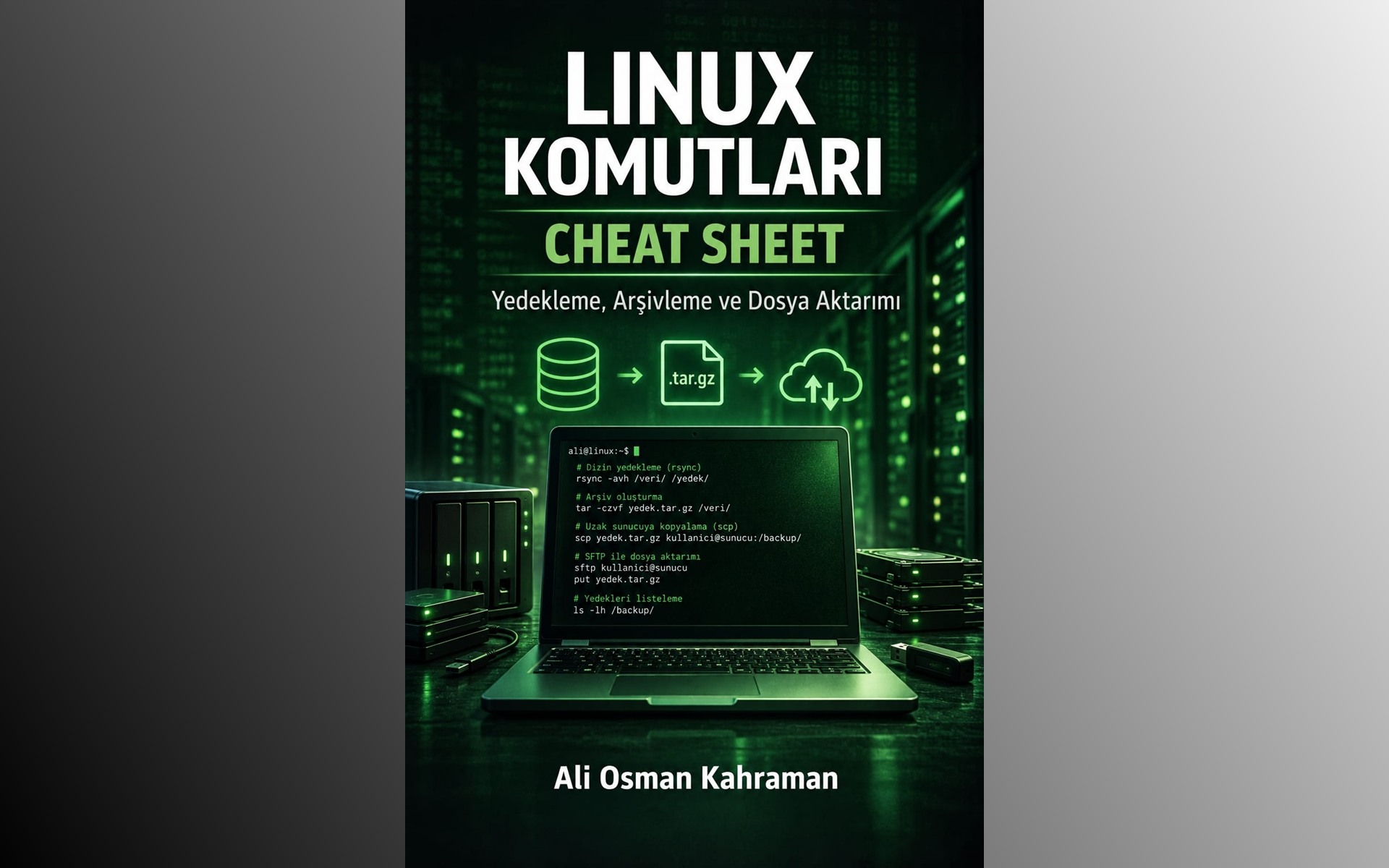Linux Komutları Cheat Sheet – 6. Kitap