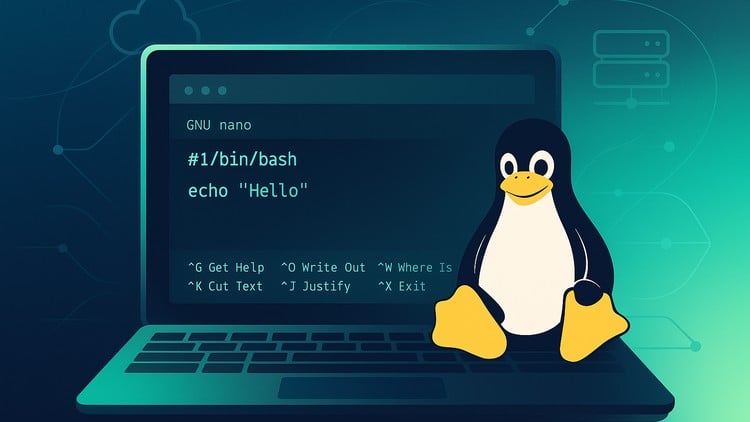 Linux nano Editörü Eğitimi