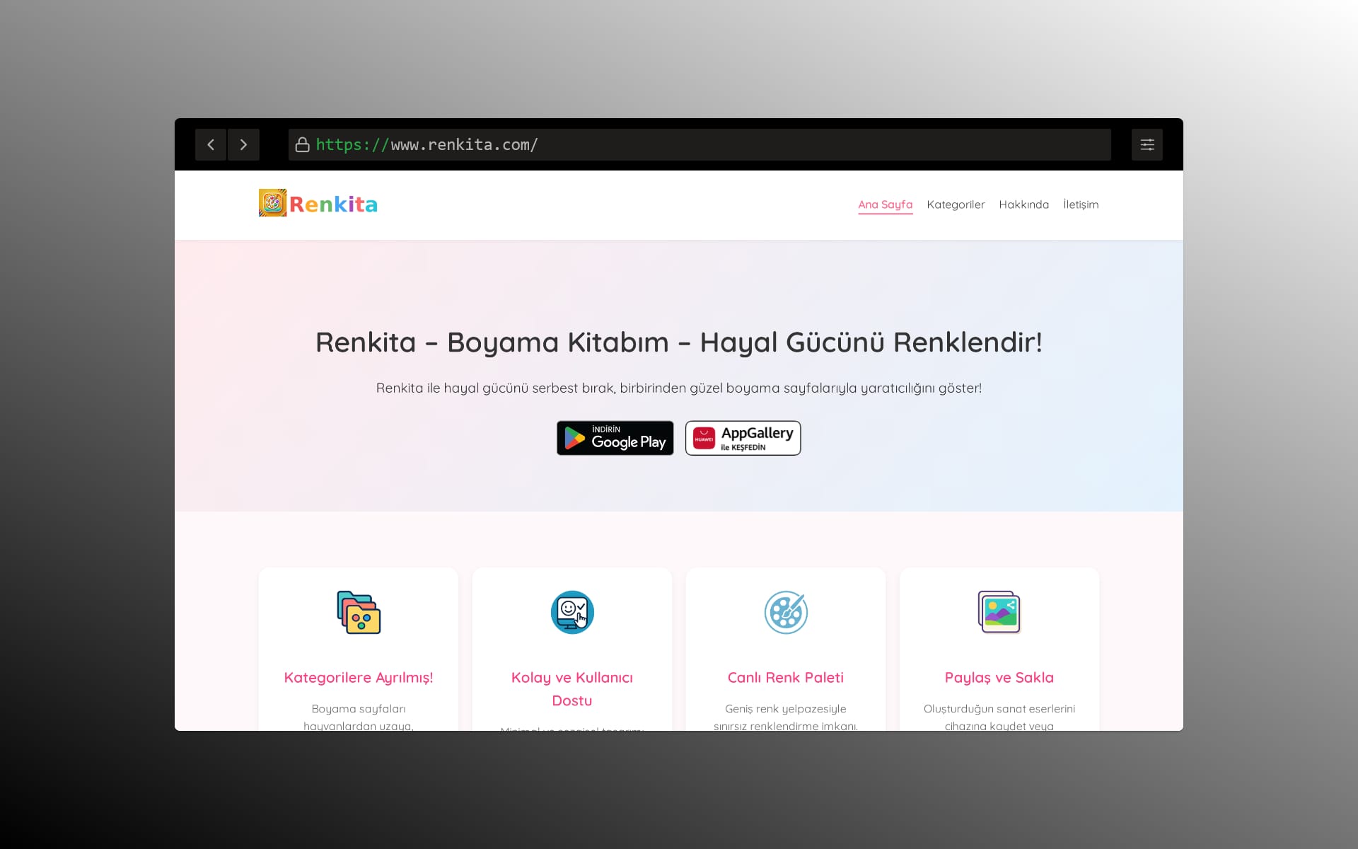 Renkita – Boyama Kitabım